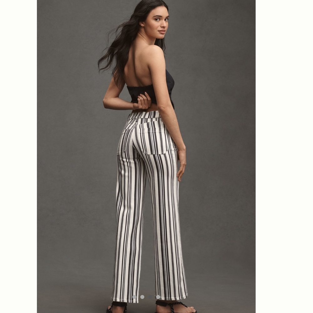 FRAME le Slim Palazzo High-Rise Wide-Leg Pants